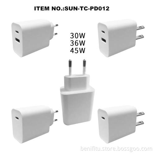 PD Wall Charger 30W 36W 45W 65W 100W